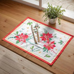 Maison d' Hermine Placemats Set of 4 Reusable 100% Cotton (13"x19") - Image 5