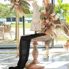 24 Pack Black 10Ft Cheesecloth Table Runner - Image 7