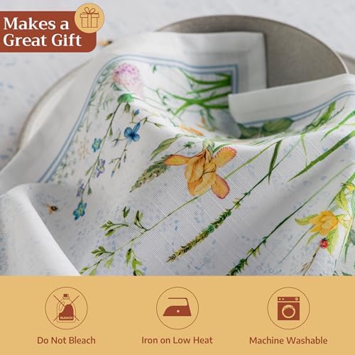 Maison d' Hermine Cloth Napkins Set of 6 Reusable 100% Cotton (20" x 20") - Image 5