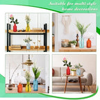Yaomiao 30 Pcs Glass Bud Vases Centerpieces, Bright Color - Image 6