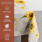 Maison d' Hermine Table Cloth Rectangle Table Reusable 100% Cotton 60"x108" - Image 2