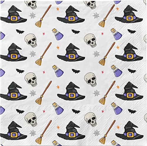 Halloween Fun Tableware Pack: Disposable Paper Plates, Napkins and Cups Set for 20 - Image 4
