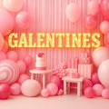 Aurelema Sukkot Large LED Letter Sign LED Lights, Galentines, 8.27 Inches by Aurelema