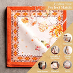 Maison d' Hermine Cloth Napkins Set of 4 Reusable 100% Cotton (20" x 20") - Image 5