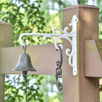 Sungmor Cast Iron Wall Hook Plant Hangers - 2PC White - Image 3
