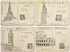 Pimpernel Postcard Sketches Placemats - Set of 4 - Image 7
