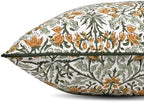 Ridhi Block Print Goldenrod Yellow Pillow Cover 16" x 16" (Pack of 2) Decorative Couch Pillows for Living Room, Farmhouse Chic Boho Cute Outdoor Pillows Covers Gifts for Spring, Mother's Day - Image 4