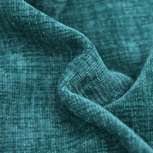 CaliTime Decorative Couch Throw Pillow Covers 22 X 22 Inches Teal - Image 2