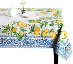 Maison d' Hermine Table Cloth Rectangle Table Reusable 100% Cotton 70"x90" by MaisondHermine