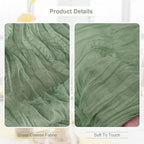 6 Pack Sage Green 35x120 Inch Cheesecloth Table Runner - Image 2