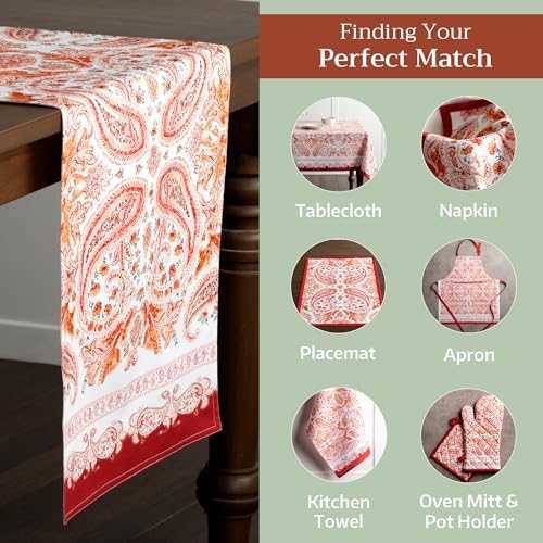 Maison d' Hermine Table Runner 100% Cotton 14.50" x 72" (Double Layer) - Image 5
