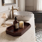 Decorative Tray with Pattern Farmhouse Wooden Serving Tray - Image 7