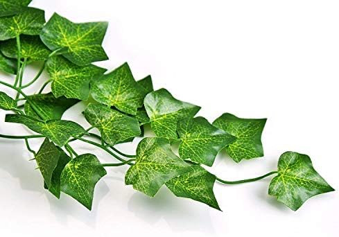 168 feet Fake Foliage Garland Leaves Decoration Artificial Greenery Ivy Vine Plants for Home Decor Indoor Outdoors (Ivy Leaves) - Image 4