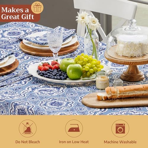 Maison d' Hermine Placemats Set of 4 Reusable 100% Cotton (13"x19") - Image 5