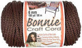 Craft County Bonnie Cord – 6mm Diameter – 100 Yards in Length (Brown) by CraftCounty