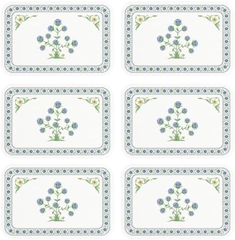 patdrea Designer Vintage French PVC Placemats Set of 6,12"x17"-Ivar B by patdrea
