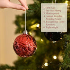 Valery Madelyn 100ct Christmas Tree Decorations Variety Ball Ornaments Set - Image 5