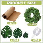 1 Set Jungle Theme Party Decoration Vine for Classroom,Classic - Image 2