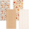 24 Pcs Thanksgiving Autumn Leaves Fall Cloth Napkins 18'' x 18'' by Unknown