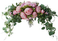 Wedding Arch Flowers 30 Inch Rustic Artificial Floral Swag Decor by H%26S+BRIDAL