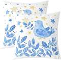 Erosebridal Hanukkah Decorations Decorative Pillow Covers, Chanukah Festival Throw Pillow Covers 24X24 Set of 2, Blue Christmas Cushion Cases for Couch Bed Sofa Home Decor by Erosebridal