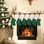 Zhengmy 12 Pcs Dark Wood Christmas Stocking Hangers for Mantel - Image 6
