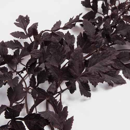 Fall Decorations for Home - 2 Pack 6 Ft Plum Cimicifuga Seeded Garlands - Image 3