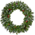 National Tree Company 30in Pre-Lit Crestwood Spruce Christmas Wreath by Unknown