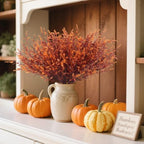 RECUTMS Fake Fall Plants for Outdoor Faux Lavender Flowers Fake Greenery - Image 3