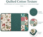 4-Piece Cottage Bloom Quilted Patchwork Placemats - Image 3