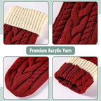 Mr. Pen- Cable Knit Christmas Stockings, 18 Inch, 6 Pack - Image 5