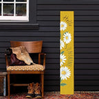 Hello Sunshine Welcome Sign for Front Door Outdoor Porch Sign Home Decor Porch Standing Welcome Yard Sign Wood Door Sign Tall Summer Welcome Garden Sign Seasonal Wall Decorations for Outside Patio - Image 2