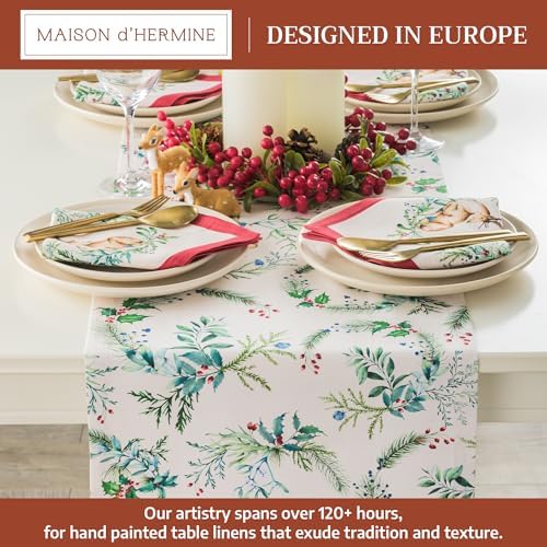 Maison d' Hermine Table Runner 100% Cotton 14.50" x 108" (Double Layer) - Image 2