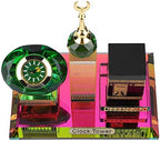 Ramadan Decorations for Home Muslim 21×18×10 Muslim kaaba Clock Tower Model Islamic Architecture handicrafts Home Desktop Decor - Image 5
