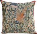 William Morris A Pheasant In A Forest Tapestry Pillow Cover 19 x 19in by CCharlotteHomeFurnishings