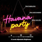 Zhengmy Havana Party Neon Sign for Wall Decor Tropical Night LED Neon Light - Image 4