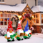 Sosation 7 FT Christmas Inflatable Gnome Decoration for Holiday Outdoor - Image 5