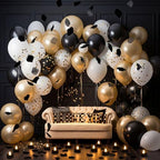 I Love You Light up Letter 24 Candles & 2000 Rose Petals, Black - Image 3