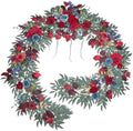 Lisuun 9FT Artificial Wedding Arch Flower Garland for Table Decor by Lisuun