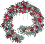 Lisuun 9FT Artificial Wedding Arch Flower Garland for Table Decor by Lisuun