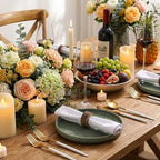 50 Pcs Wooden Bark Napkin Ring 1.18 Inch Handcrafted Wooden Napkin Holder Decorative Round Shaped Holders with Bark Edge Natural Design for Table Dining Parties Special Occasions Kitchen & Home Decor - Image 7
