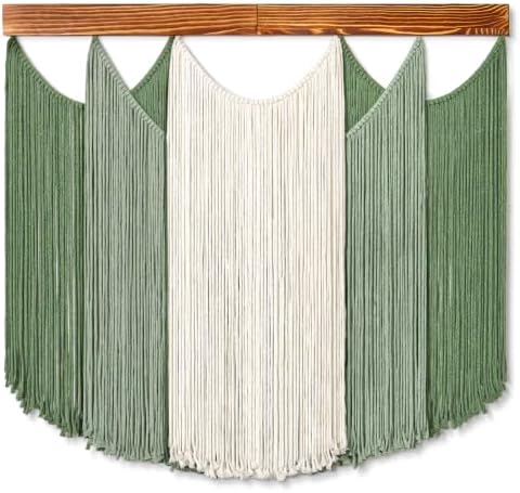 Dremisland Macrame Wall Hanging Large Boho Tapestry Macrame Wall Art Decor by Dremisland