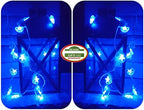 Ramadan Lights [8 Pack] Ramadan Mubarak Wall Decoration Ramadan Favors Ramadan DIY Eid Decor (8 Blue Lights) - Image 4