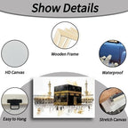 TIEHAOMAI Islamic Canvas Wall Art（Mosque-1,28x42inch (70x105cm) - Image 6