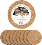 BAVIFY 13" Round Woven Placemats Set of 10, Plate Chargers for Dining Table by BavifyBaking