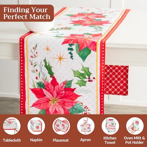 Maison d' Hermine Table Runner 100% Cotton 14.50" x 108" (Double Layer) - Image 4