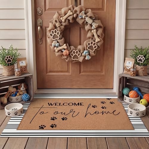 Tinideya 2 23.6 X 35.4 Inches PET Black White Brown by Tinideya