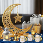 MTLEE 24 Pcs Eid Mubarak Scented Soy Candles 1.8 oz Glass Ramadan Scented Candle Gifts for Women Muslim Islamic Gifts for Family Eid Party Favors Table Decorations - Image 6