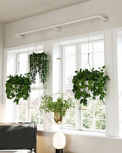 SOFITORG 65.7" Metal Plant Hanging Rod with 6 Chains, Pots Not Included - Image 2