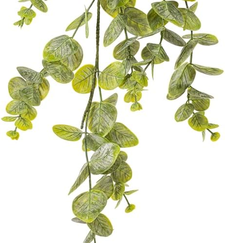 Vickerman 36" Artificial Green Spiral Eucalyptus Vine - Image 2